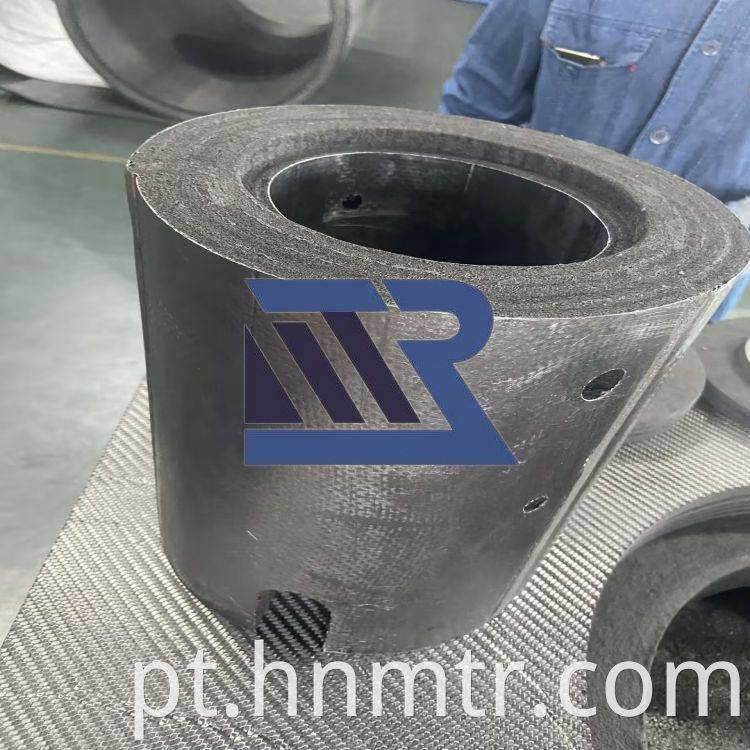 Carbon Fiber Cylinder With Step Inside The Port